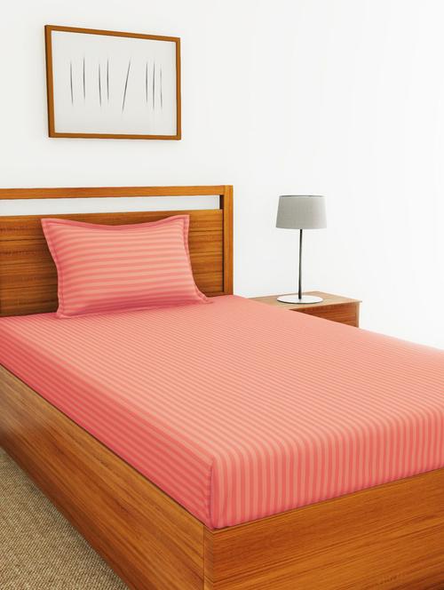 orange cotton bedsheet - 18430067 - Very Small Image - 1