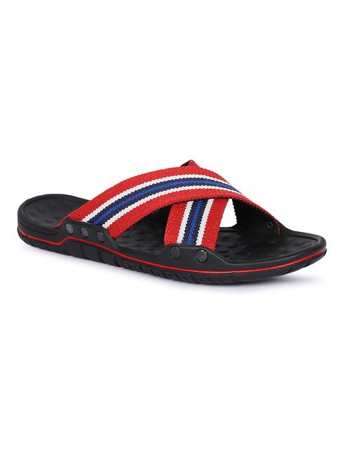 red slip on slipper - 18430205 - Very Small Image - 1
