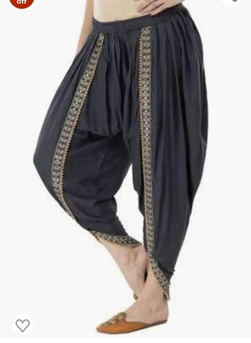 designer women dhoti pant - 18430434 - Very Small Image - 1