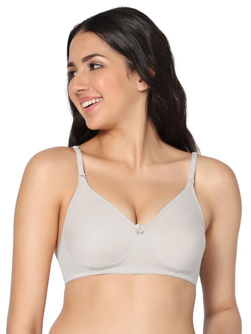 grey non padded t-shirt bra - 18430541 - Very Small Image - 1
