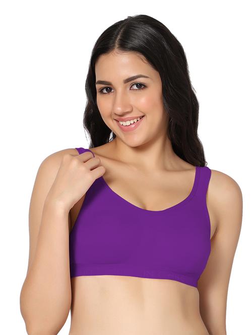 purple non padded sports bra - 18430578 - Very Small Image - 1