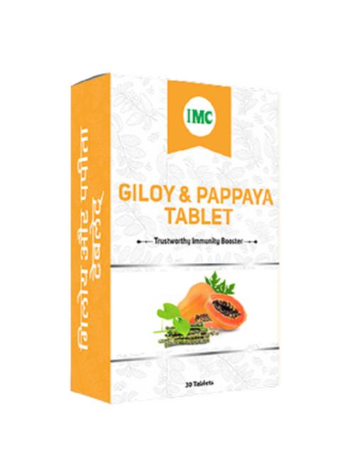 imc giloy & papaya tablets - 18431265 - Very Small Image - 1