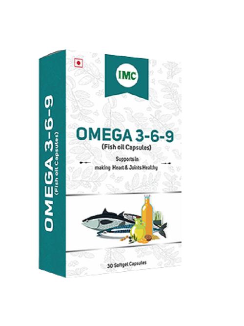 imc omega-3-6-9 fish oil capsules - 18431411 - Very Small Image - 1