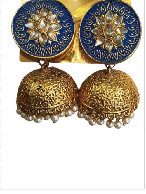 party wear earring - 18431587 - Very Small Image - 1