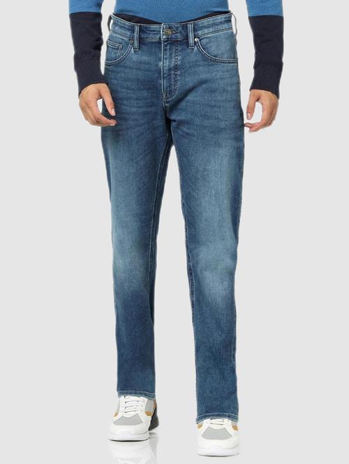 blue light-washed denim jean - 18431631 - Very Small Image - 1
