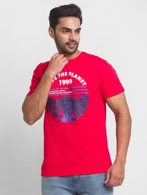 oxy-fire chest-printed t-shirt - 18432015 - Very Small Image - 1