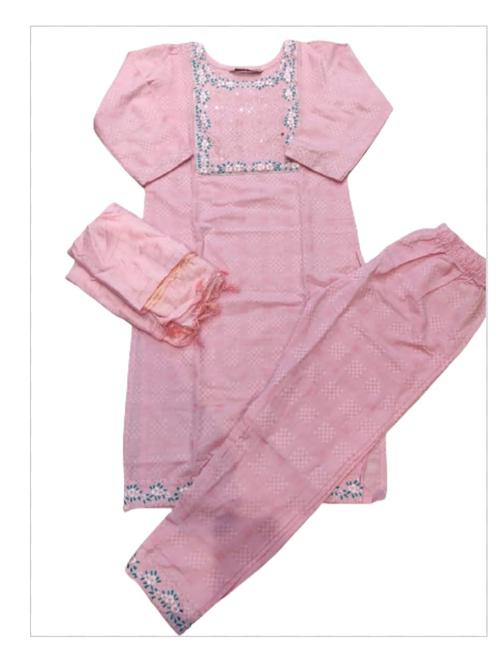 kurti palazzo dupatta set - 18434296 - Very Small Image - 1