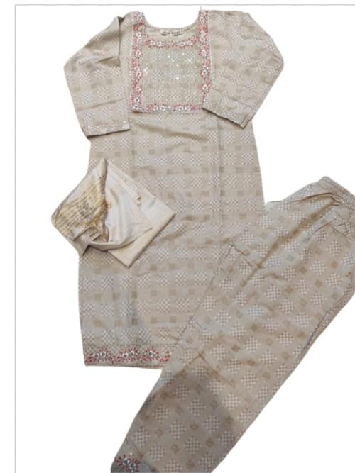 kurti palazzo dupatta set - 18434297 - Very Small Image - 1