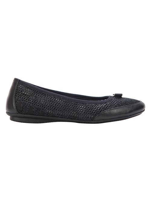 women black slip on ballerina - 18434437 - Very Small Image - 1
