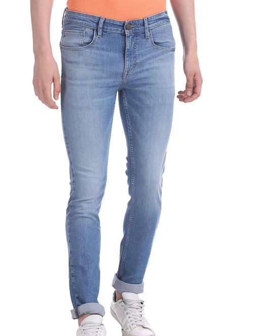 light-blue light-washed denim jean - 18434561 - Very Small Image - 1