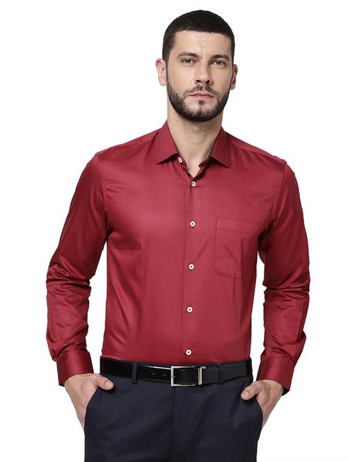 red printed casual shirt - 18435099 - Very Small Image - 1
