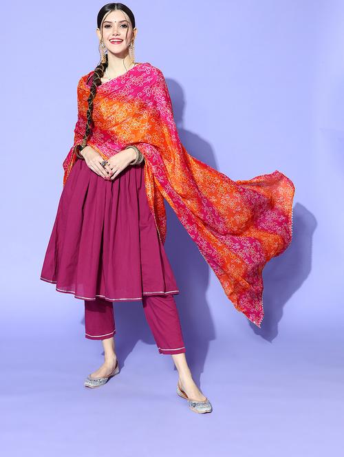 multi colored silk dupatta - 18435395 - Very Small Image - 1