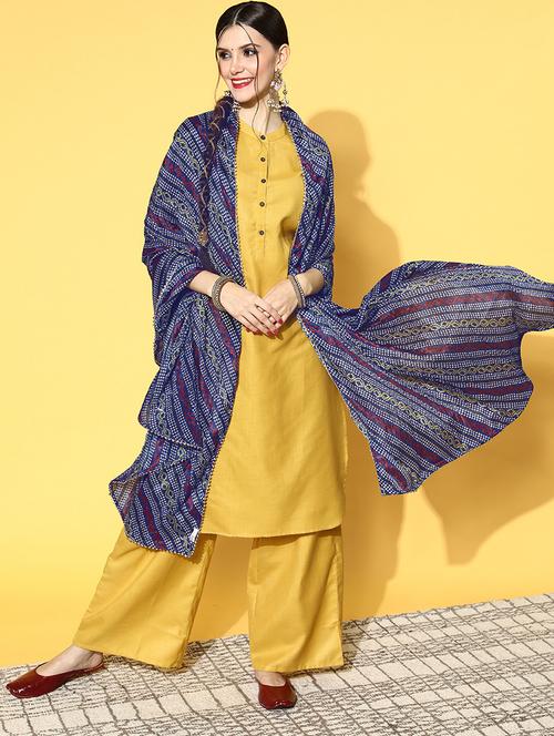 multi colored silk dupatta - 18435405 - Very Small Image - 1