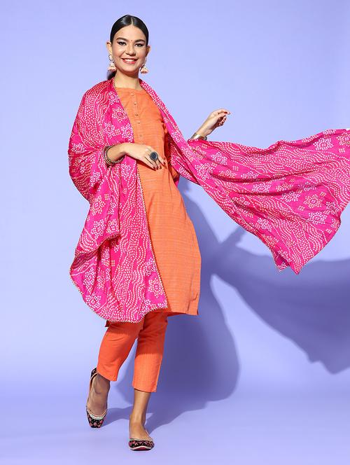 multi colored silk dupatta - 18435419 - Very Small Image - 1