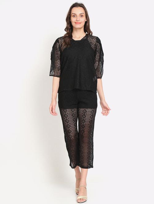 v-neck self design regular top - 18437454 - Very Small Image - 1