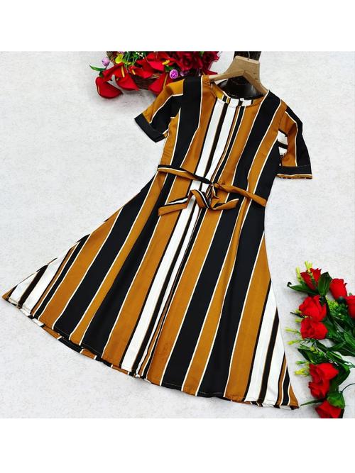 women printed casual dress - 18437482 - Very Small Image - 1