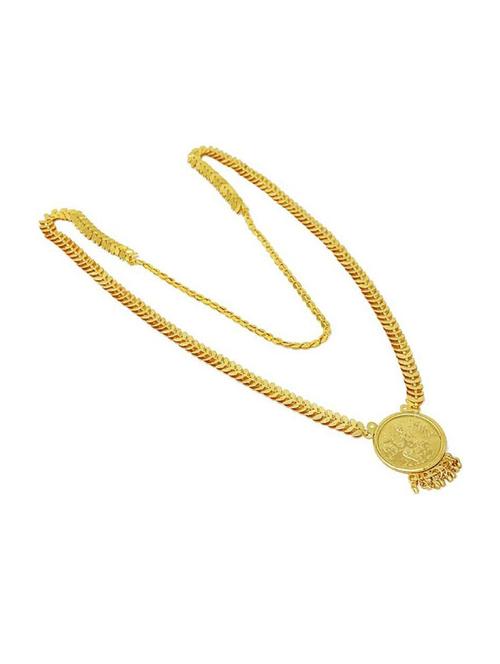 one gram gold plated necklace chain - 18438105 - Very Small Image - 1