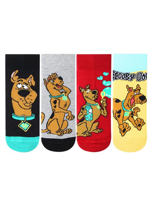 kids pack of 5 printed ankle length sock - 18438296 - Very Small Image - 1
