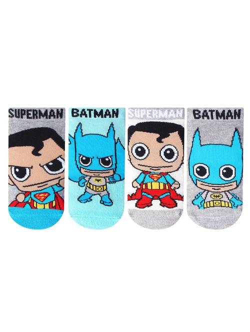pack of 4 printed above ankle length socks - 18438327 - Very Small Image - 1