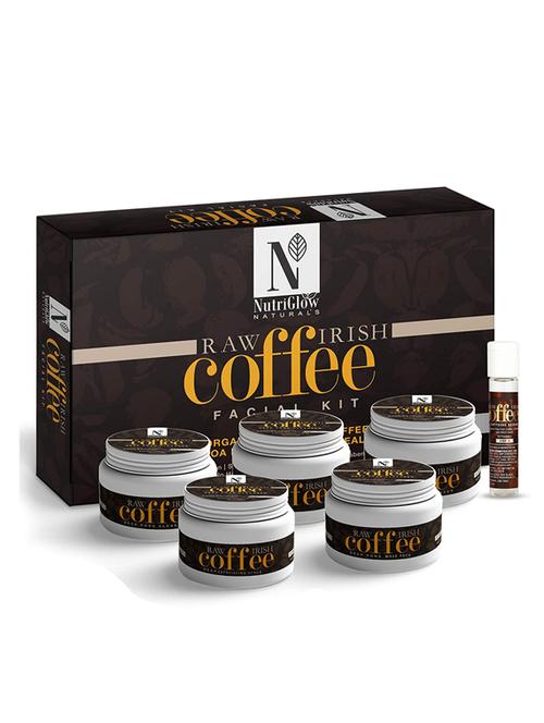 raw irish coffee facial kit for glowing skin, 260gm - 18438412 - Very Small Image - 1