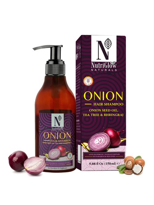 onion hair shampoo with onion seed oil, 150ml - 18438467 - Very Small Image - 1