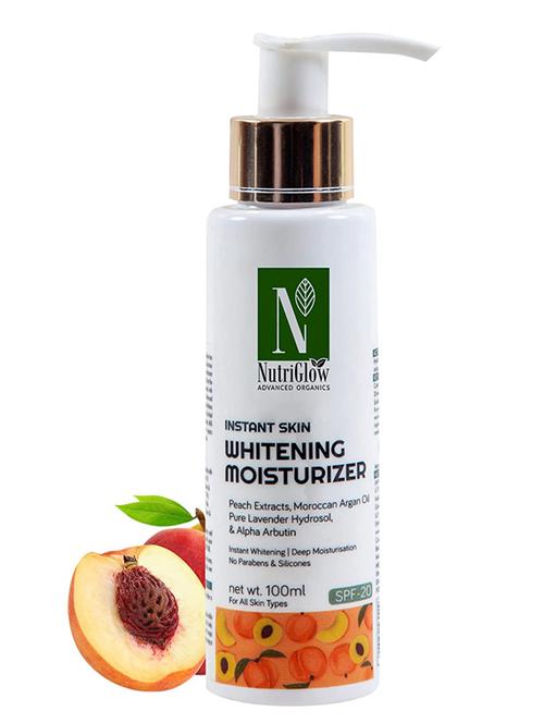 instant skin whitening moisturizer with spf 20, 100ml - 18438488 - Very Small Image - 1