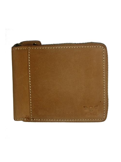tan genuine leather wallet - 18440202 - Very Small Image - 1