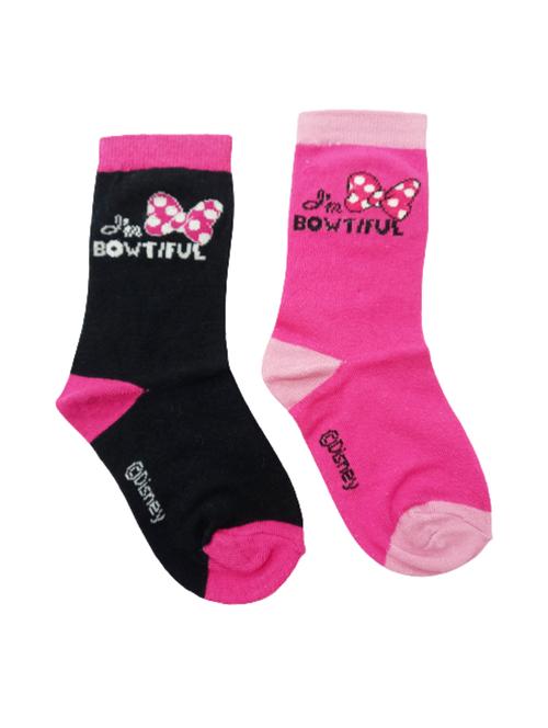 pack of 2 printed ankle length kids socks - 18440312 - Very Small Image - 1