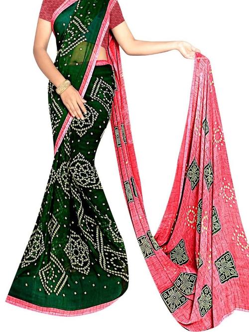 this saree is faux on georgette - 18443498 - Very Small Image - 1