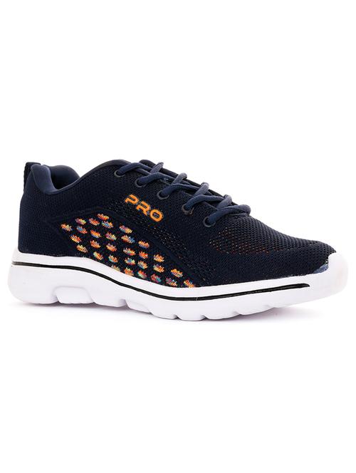 navy running sports shoes for men - 18444576 - Very Small Image - 1