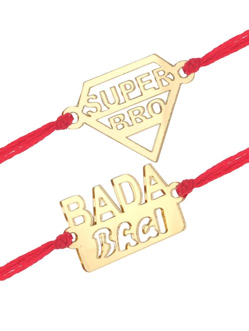 set of 2 typo rakhi - 18446663 - Very Small Image - 1