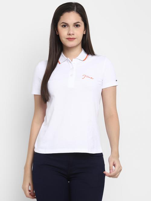 polo neck solid regular tees - 18447207 - Very Small Image - 1