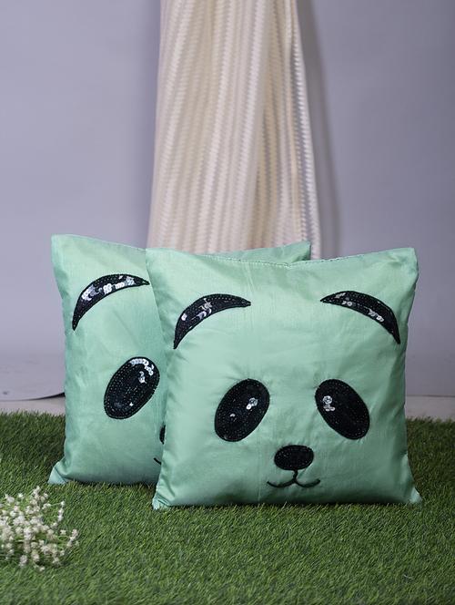 alina decor set of 2 embllished cushion covers 16 x 16 inch - 18448107 - Very Small Image - 1