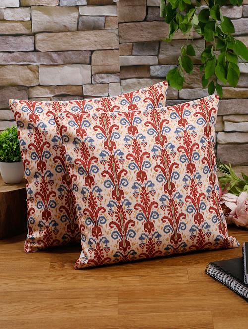 alina decor set of 2 digital printed cushion covers 16 x 16 inch - 18448137 - Very Small Image - 1