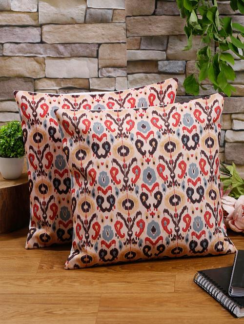 alina decor set of 2 digital printed cushion covers 16 x 16 inch - 18448146 - Very Small Image - 1
