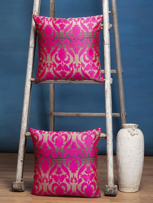 alina decor set of 2 cushion covers 24 x 24 inch - 18448314 - Very Small Image - 1