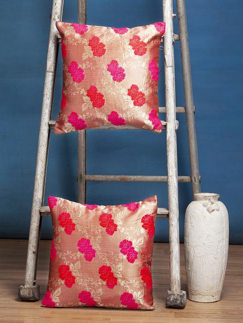 alina decor set of 2 cushion covers 24 x 24 inch - 18448325 - Very Small Image - 1