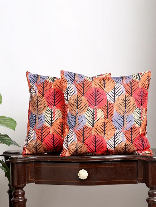 alina decor set of 2 digital printed cushion covers 24 x 24 inch - 18448348 - Very Small Image - 1