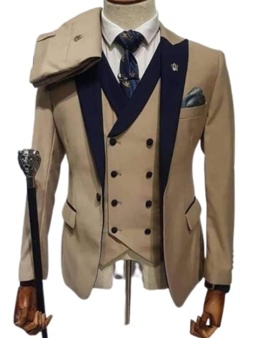 men's three piece suit set - 18448768 - Very Small Image - 1