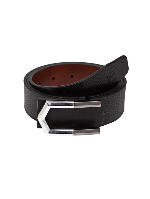 tan/black reversible leather belt - 18449295 - Very Small Image - 1
