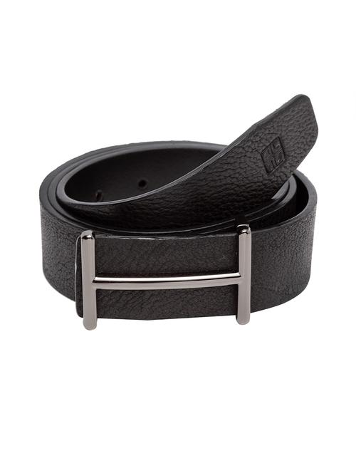 black leather belt - 18449317 - Very Small Image - 1