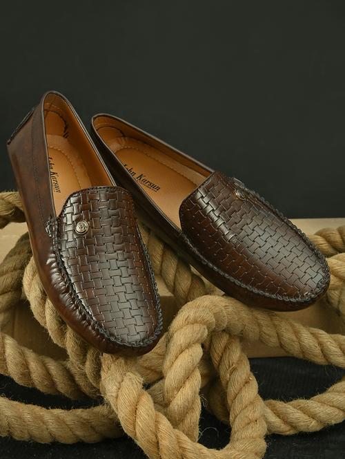 men brown slip on loafer - 18449550 - Very Small Image - 1