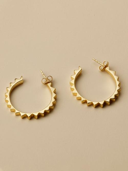 edgy hoop earings - 18449940 - Very Small Image - 1