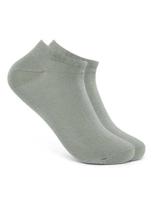 pack of 2 solid ankle length socks - 18450104 - Very Small Image - 1