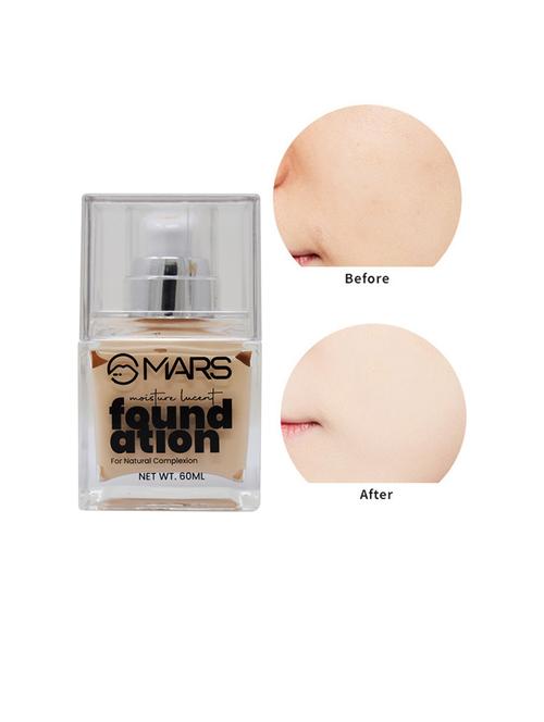 moisture lucent foundation for natural complexion, shade- (2412m) with lilium 3d skin whitening cream foundation - 18450528 - Very Small Image - 1