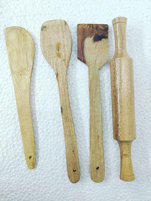 spatula set for non stick::spoon set::pav bhaji maker::serving spoons::hand blender - 18450885 - Very Small Image - 1