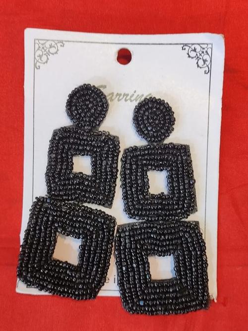 party wear stylish earring - 18451935 - Very Small Image - 1