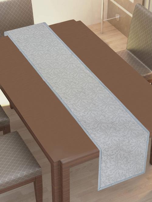 texstylehome thick cotton 16x72 inches block print 6 seater table runner - 18452161 - Very Small Image - 1
