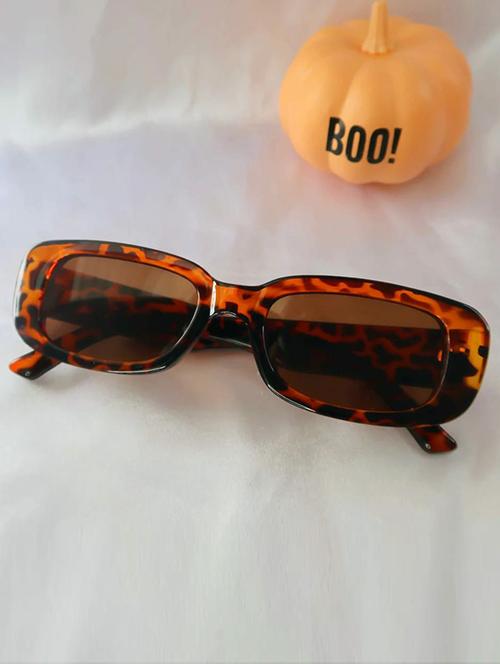 rectangle brown polycarbonate for kids sunglasses - 18453350 - Very Small Image - 1