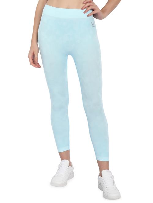 turquoise self design legging - 18453562 - Very Small Image - 1